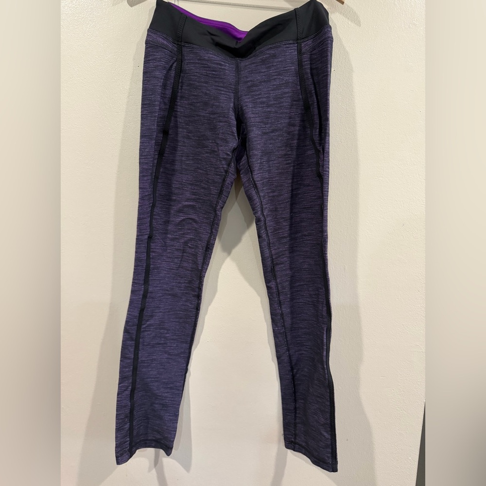 Lululemon Woman’s Purple Leggings Good Condition Size 10